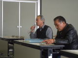 市民説明会(ユートピアくびき希望館)の様子