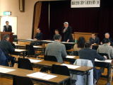市民説明会(三和地区公民館)の様子