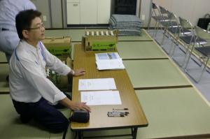 平成28年10月28日　工事説明の様子③（写真）