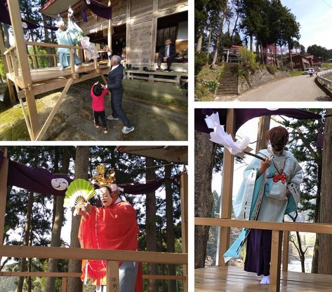 神楽奉納（写真）