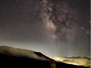 夏の星空の写真