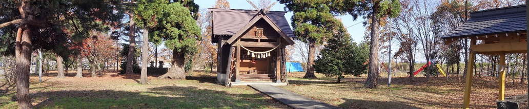 子安神社全景（写真）
