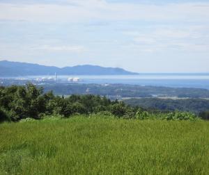 海を臨む風景写真