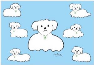 絵はがき　BONBONいっぱい（画像）
