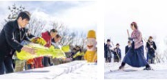 レルヒ少佐顕彰会　式典の様子（写真）