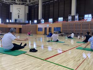 j-wellness教室レジスタンス運動（写真）