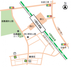 上越妙高駅周辺住宅団地地図(R7.2現在)