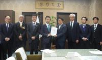 財務省での集合写真
