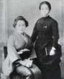 瀬尾院長婦人と大関和（写真）