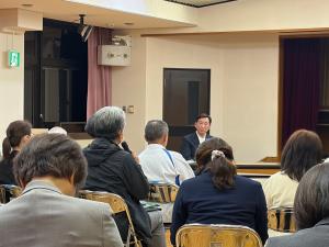 市民と市長との対話集会「スマイルミーティング」（清里区）（写真）