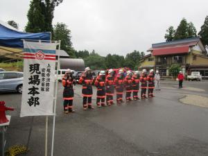 避難訓練（集合写真）