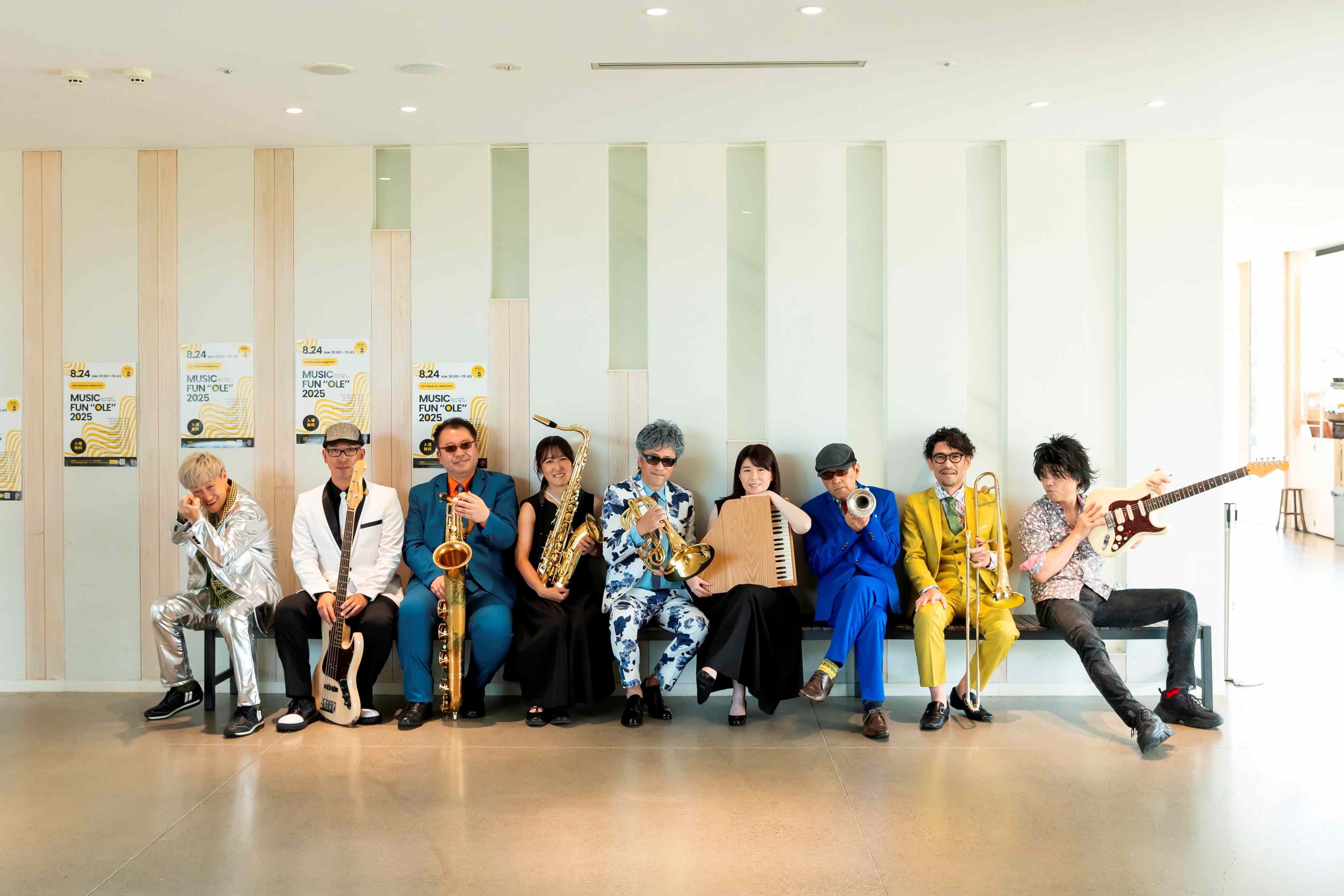 The SKA-Let Orchestra（写真）