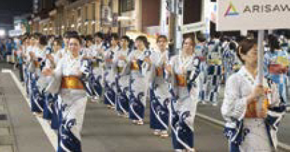 民謡流し（写真）