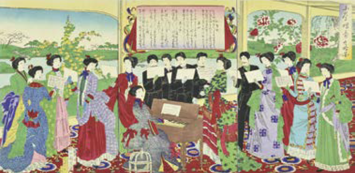 作品画像　小学唱歌之略図